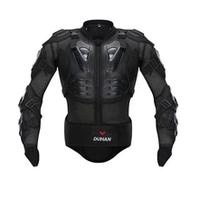 Frete grátis 1 pcs New DUHAN Motocicleta Moto Completa Body Armor Jacket Engrenagem Proteção Ombro Peito