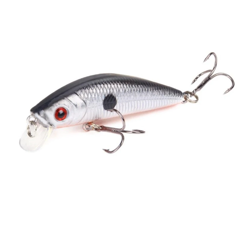 

1pcs/lot 8g 7cm Minnow Lure Sea Fishing Tackle Fishing Kit Hard Bait Jig Wobbler Plastic Lure Fishery Feeder Fishing Lure
