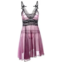 S M L XL XXL 3XL 4XL 5XL 6XL размера плюс сексуальное женское белье Горячие Женщины Глубокий V шеи пижамы сексуальное платье костюм бебидолл