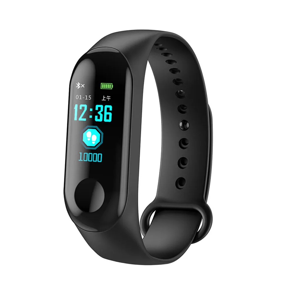 RUIJIE M3C Color Screen Fitness Smart Band Sport Bracelet IP68 Waterproof Blood Pressure Oxygen Activity Tracker For Men Women RUIJIE M3C Color Screen Fitness Smart Band Sport Bracelet IP68 Waterproof Blood Pressure Oxygen Activity Tracker For Men Women