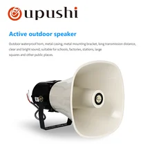 PA System Outdoor Long Distance Horn Speaker 20W Waterproof Loudspeaker