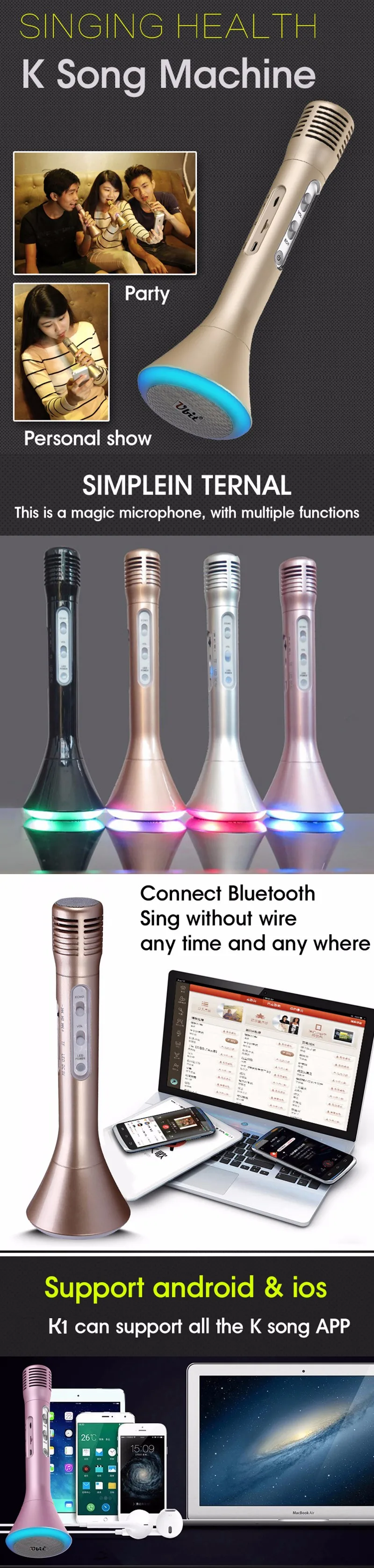 K1 Wireless Microphone Speaker (1)1