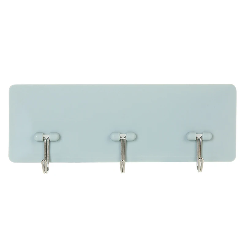 Удобные настенные кухонные крючки на присосках для ванной комнаты, идеальная липкая дверная крепкая дверная клейкая вешалка, домашний настенный держатель