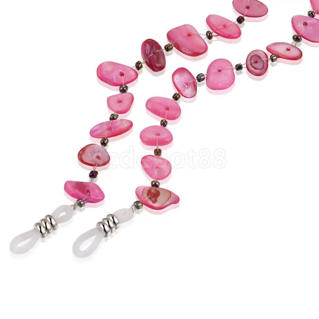 Glass Beads Beaded Eyeglass Chain Sunglasses Holder Keeper Eyeglass Lanyard Retainer Necklace