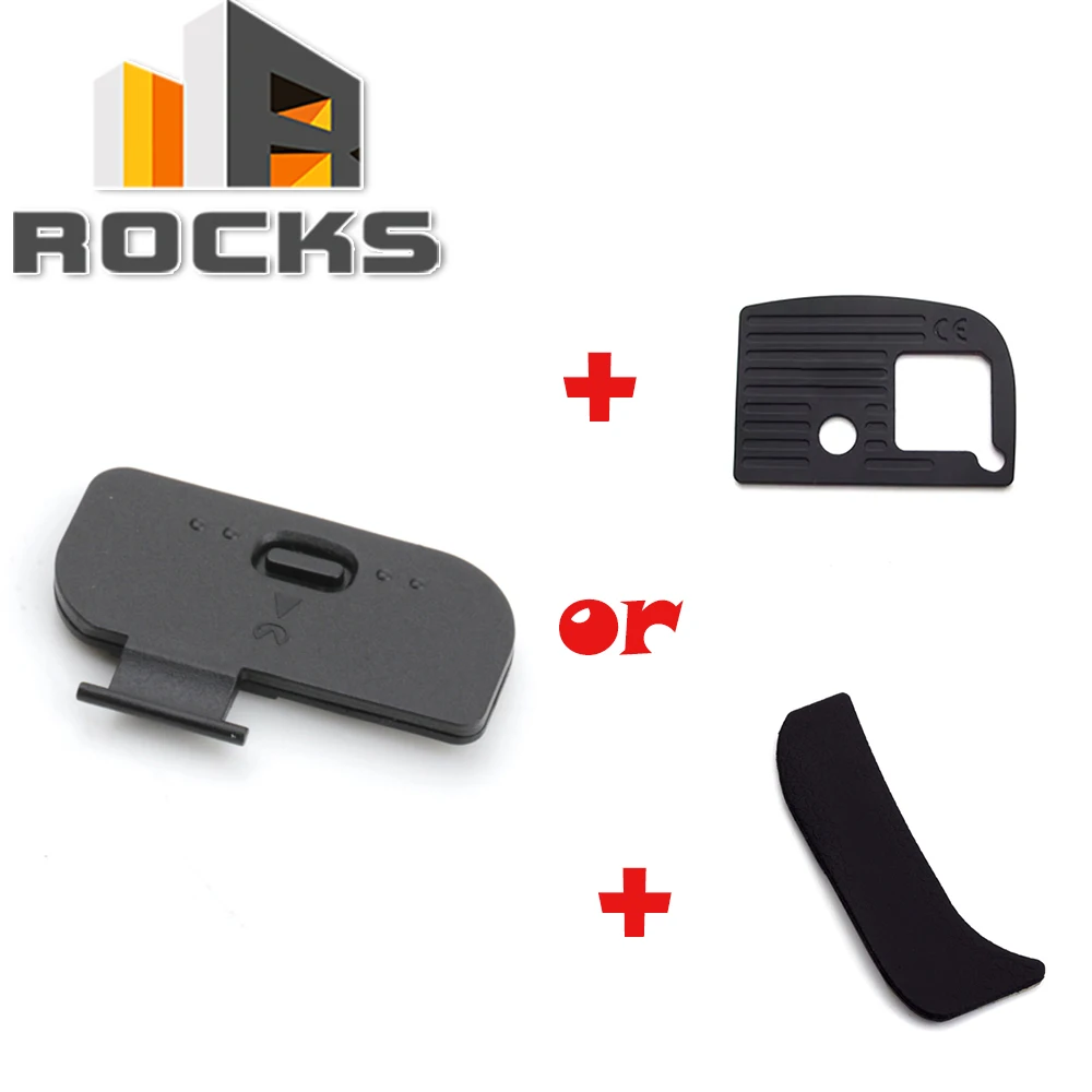 

Battery Door Cover Lid Cap Replacement Part Suit For Nikon D800 D800E D810 Digital Camera Repair + Thumb / bottom Rubber Cover