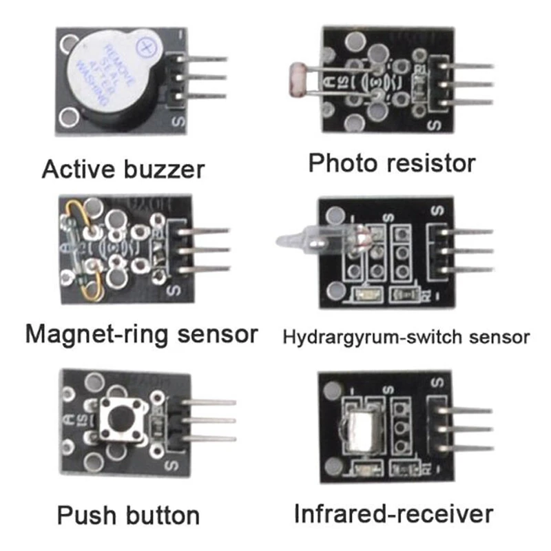 Умная электроника 37 в 1 комплект сенсорных модулей для Arduino и Mcu обучающего пользователя