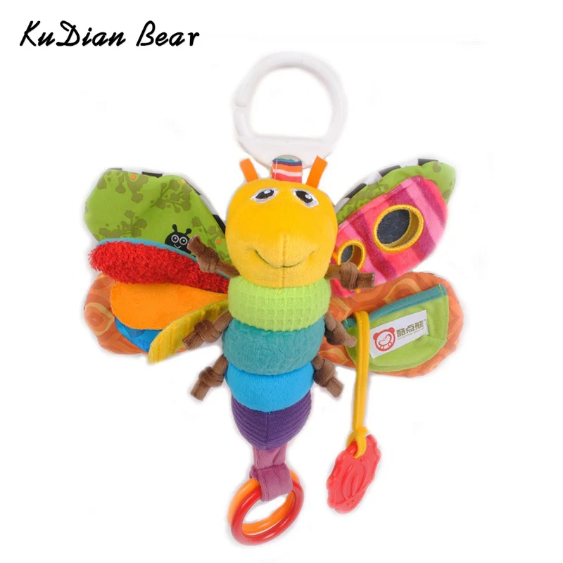 

KUDIAN BEAR Musical Baby Toys Stroller Mobility Crib Mobiles Rattles Kids Toys Newborns Plush Baby Toys 0-12 Months BYC007 PT49