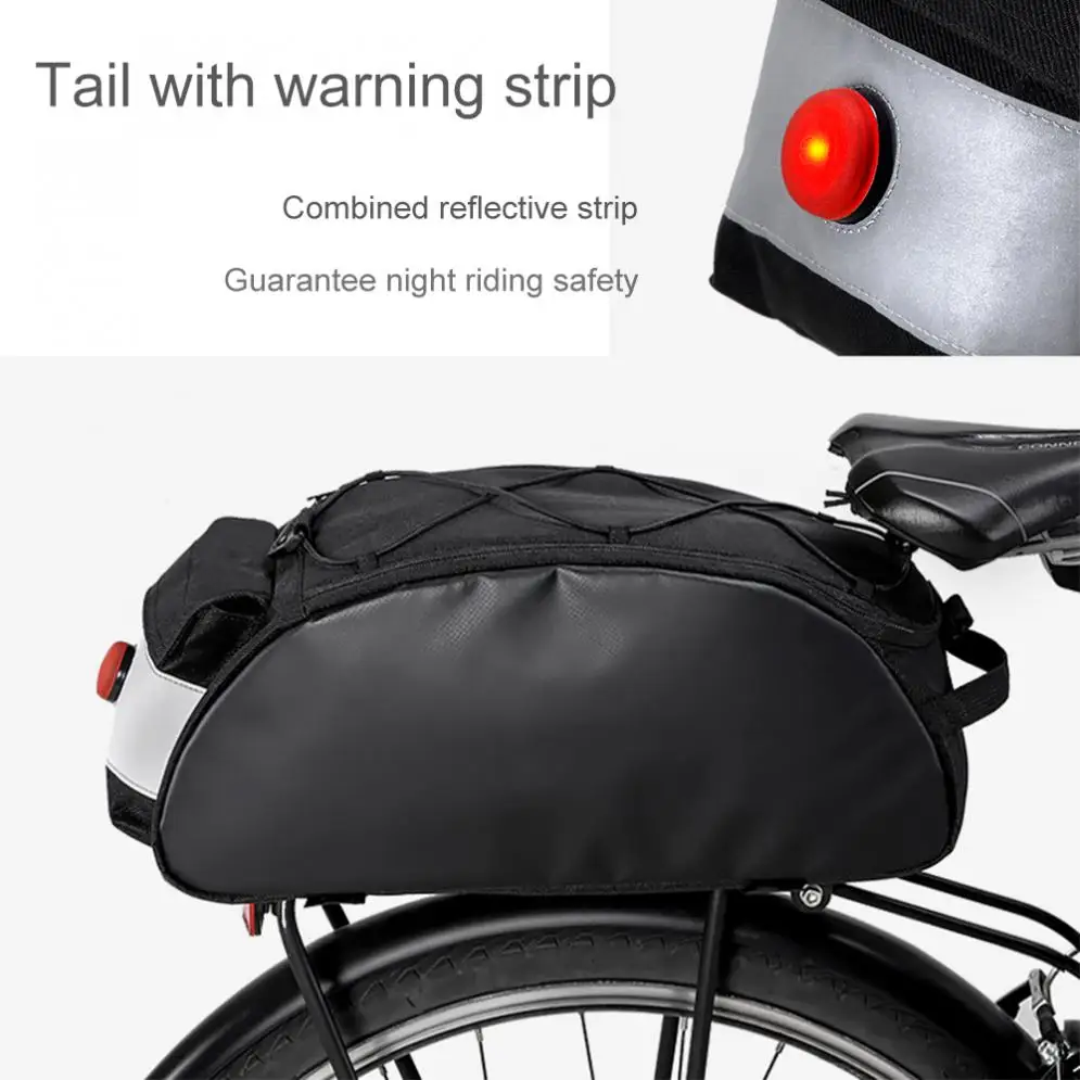 Велосипед 10L полиэстер 600D сумка-переноска велосипедная вешалка багажник для велосипеда корзина багажника заднее сиденье сумка на багажник