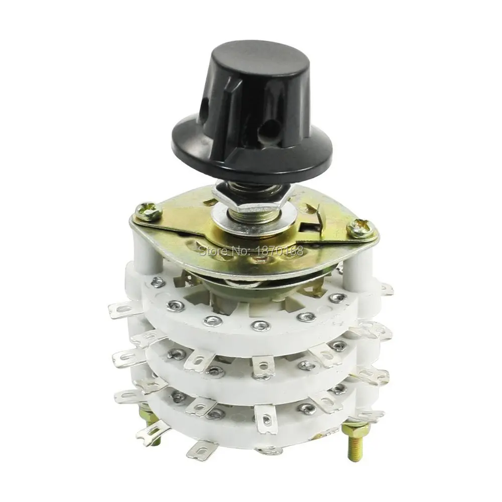 

3P11T 3 tiang 11 melempar Band Channel Rotary Switch pemilih