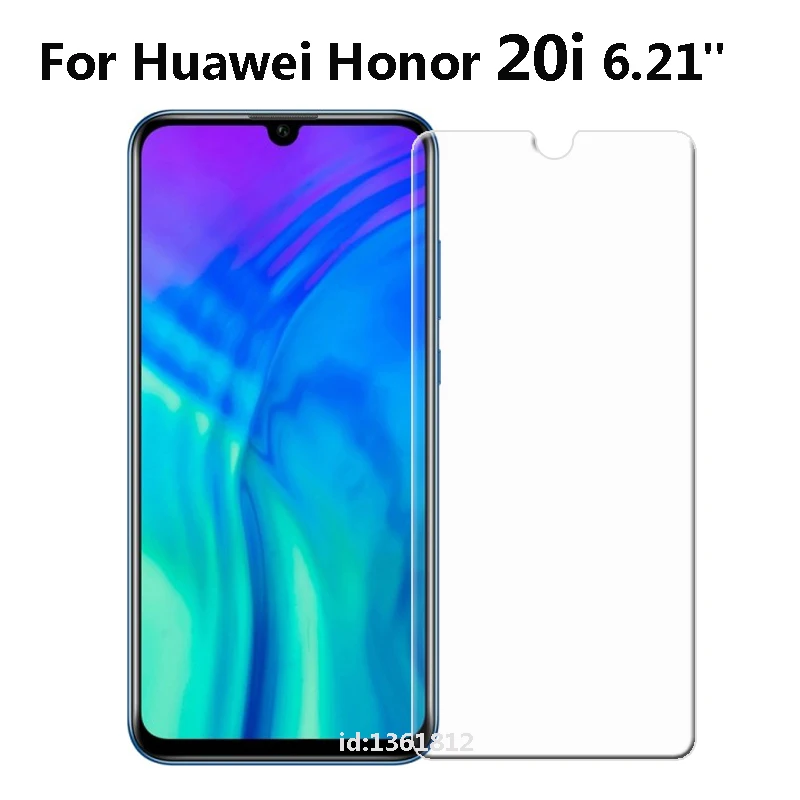 For Huawei Honor 20i Tempered Glass 9H High Quality Protective Film Explosion-proof Screen Protector 20 i 6.21" | Мобильные