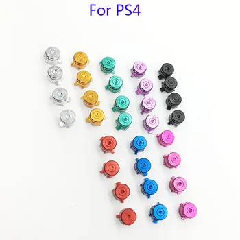 

10sets For Sony Playstation 3 4 Aluminum Metal Bullet Buttons Mod Kit Set for PS3 PS4 Controller