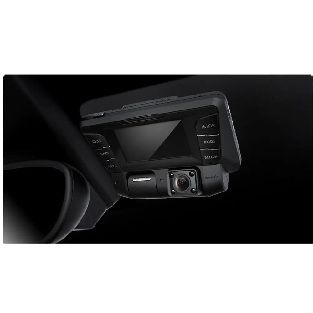 Модернизированная 2 7 &quotмини Автомобильная DVR фронтальная и задняя камера FHD 1080P +
