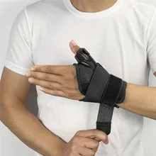 Recuperación de refuerzo del pulgar ambidiestro férula para la artritis tendinitis fractura cepa se ajusta tanto a las manos de la muñeca pulgar estabilizador Immobil
