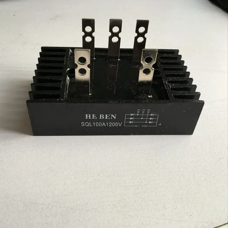 

SQL100A 3-Phase Diode Bridge Rectifier 100A 1200V Brand New