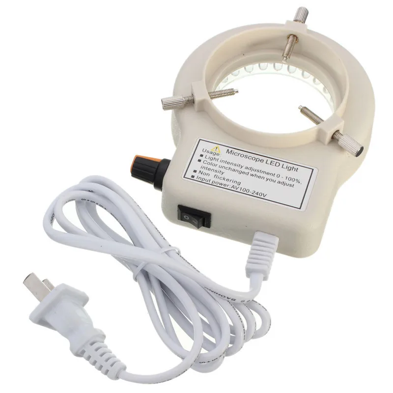

New 56LEDs Adjustable Ring Light for Illuminator Lamp For STEREO Microscope Excellent Circle Light LED Round Light
