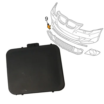 

Front Bumper Tow Eye Hook Cover Trim Cap For BMW E60 5 Seires M Sport 2003-2010 NEW