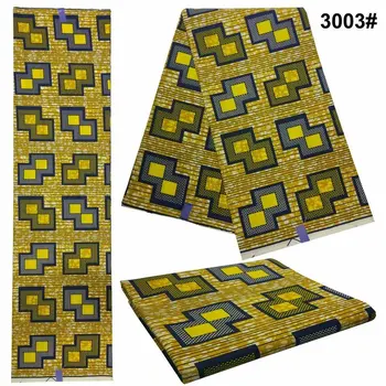 

Nigeria fashion java wax fabrics for woman sewing 6 yards ankara prints african Ankara wax batik fabric 100% cotton!DF-4390