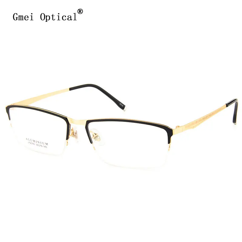 Оптические очки Gmei LF2018 с металлической полуоправой фотоочки очки|eyeglasses vogue|eyeglasses for small faceseyeglass frames progressive lenses