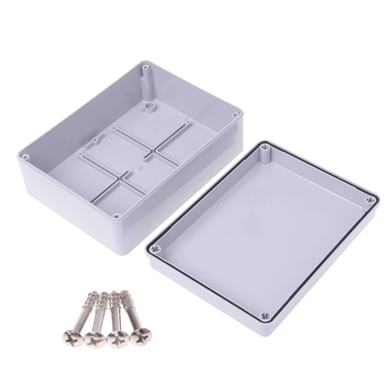 

190x140x70mm ABS Enclosure Junction Box Adaptable IP55 Waterproof Weatherproof #0604