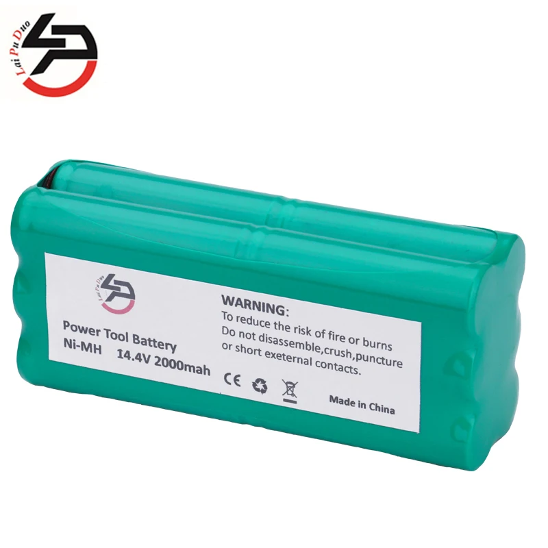 

Laipuduo 14.4V Ni-MH 2000mAh Vacuum Cleaner Robot For liberoV-M600/M606 V-botT270/271 Rechargeable Battery Pack