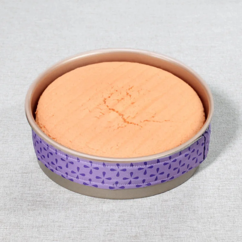 Aomily 80*3,7 см прочная форма для выпечки торта защита фиксированный пояс лоток для выпечки ремень анти-деформация Овен посуда равномерный нагревательный инструмент