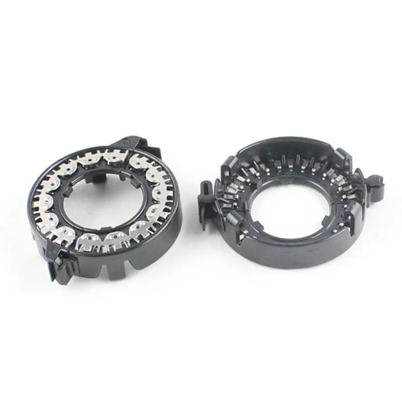 (H48) D1 D2 Black Metal Clips- (12)