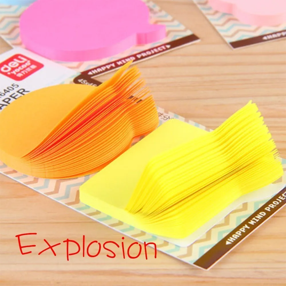 

BPColor notes, paper note paper, paper memo pad kawaii stickers planner scrapbooking cute stationery WJ-BQB3