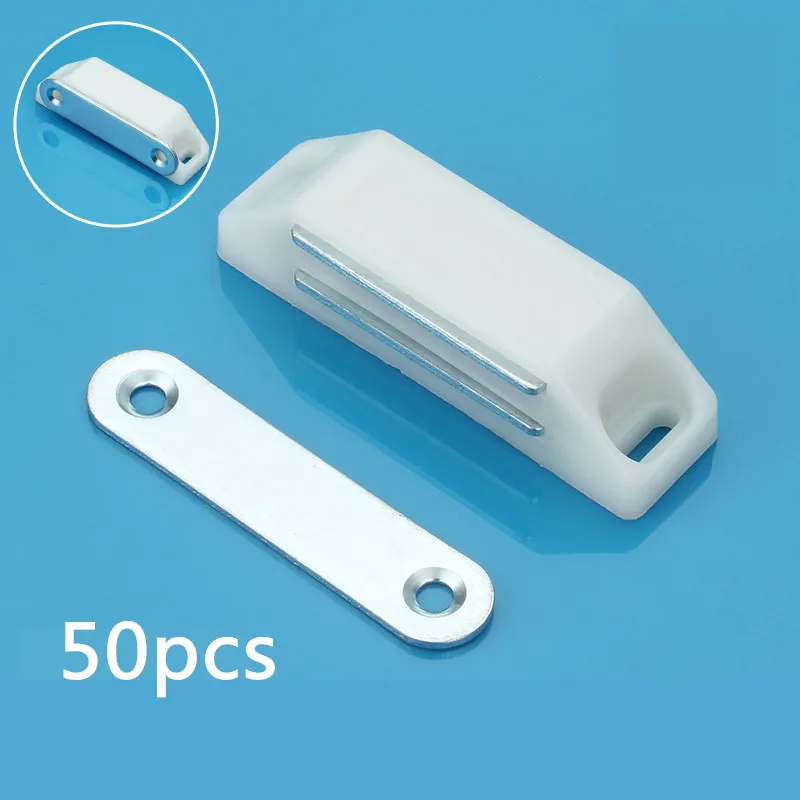 50pcs 60x15mm Wholesale White Touch Nylon Catches Door