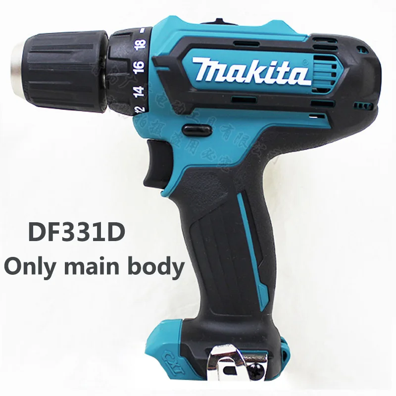 Япония Makita DF331D зарядная дрель DF332D литиевая дрель электрическая отвертка 35/21 Н. М - Цвет: DF331D