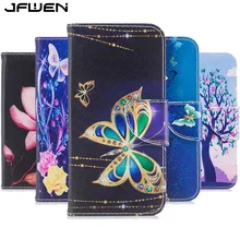 

JFWEN For Cover iphone 7 Case Leather Flip Wallet Magnetic Luxury Butterfly Phone Case Cover For iphone 7 Cases with Card Holder