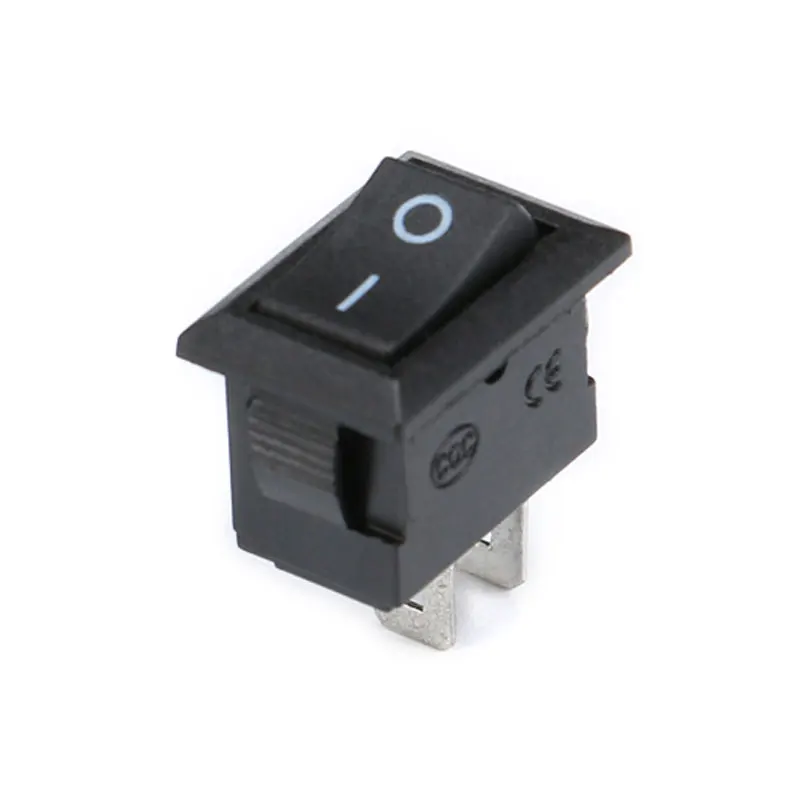 10 шт. 3 Pin 2 3A 250V 10*15 мм черный кнопочный клавишный переключатель на выключение AC 10X15