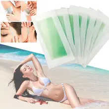 5 шт. профессиональный воск полосы красоты двухсторонний Липкий Лист удаления волос листы