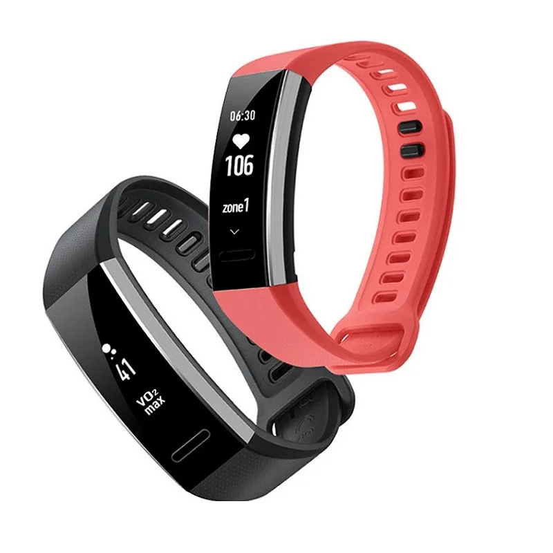 Смарт браслет Huawei Band 2 Pro B29 B19 с GPS для плавания контроля пульса Push сообщений