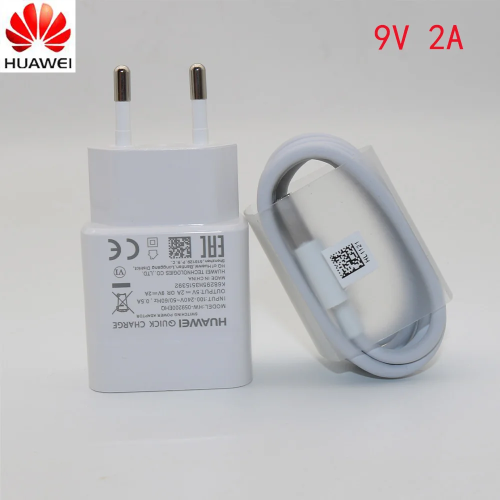 

Original USB Fast Charger Adapter 9V 2A , 100CM USB3.1 TYPE C Data SYNC Cable For HUAWEI P9 Plus Honor NOTE 8 9 V9 V9 NOVA Magic