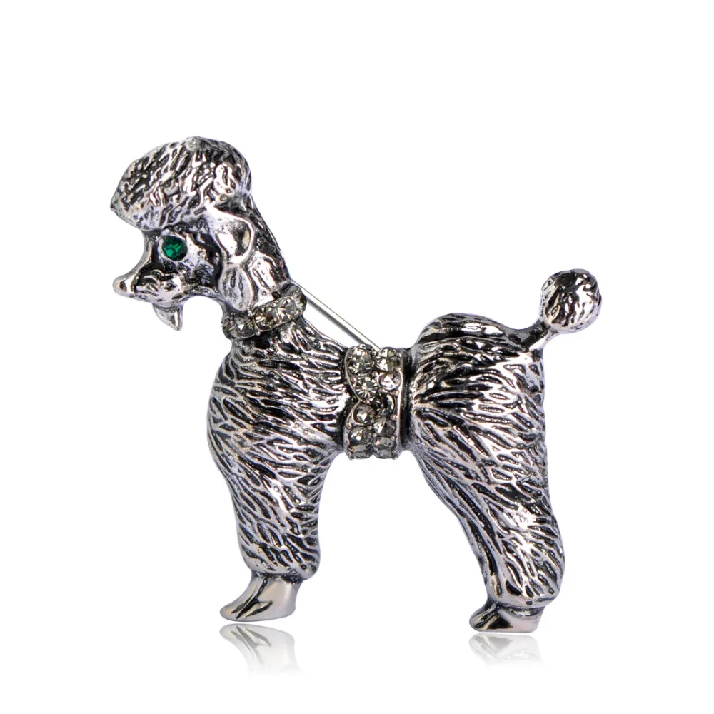 Женская винтажная брошка Funmor с зелеными глазами корсаж для животных подарок на