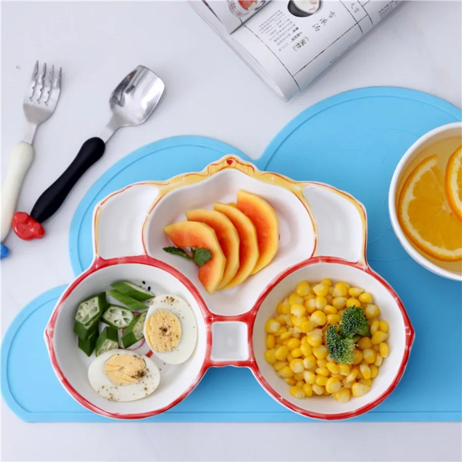 2017 The latest cartoon pumpkin car 3Styles 3 Pcs / Set Ceramic Children tableware set children feeding tableware 2017 The latest cartoon pumpkin car 3Styles 3 Pcs / Set Ceramic Children tableware set children feeding tableware