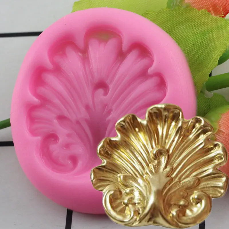 

Sugar Craft Shell Shape Silicone Mold Fondant Cake Decorating Tools Gumpaste Chocolate Candy Resin Fimo Clay Moulds