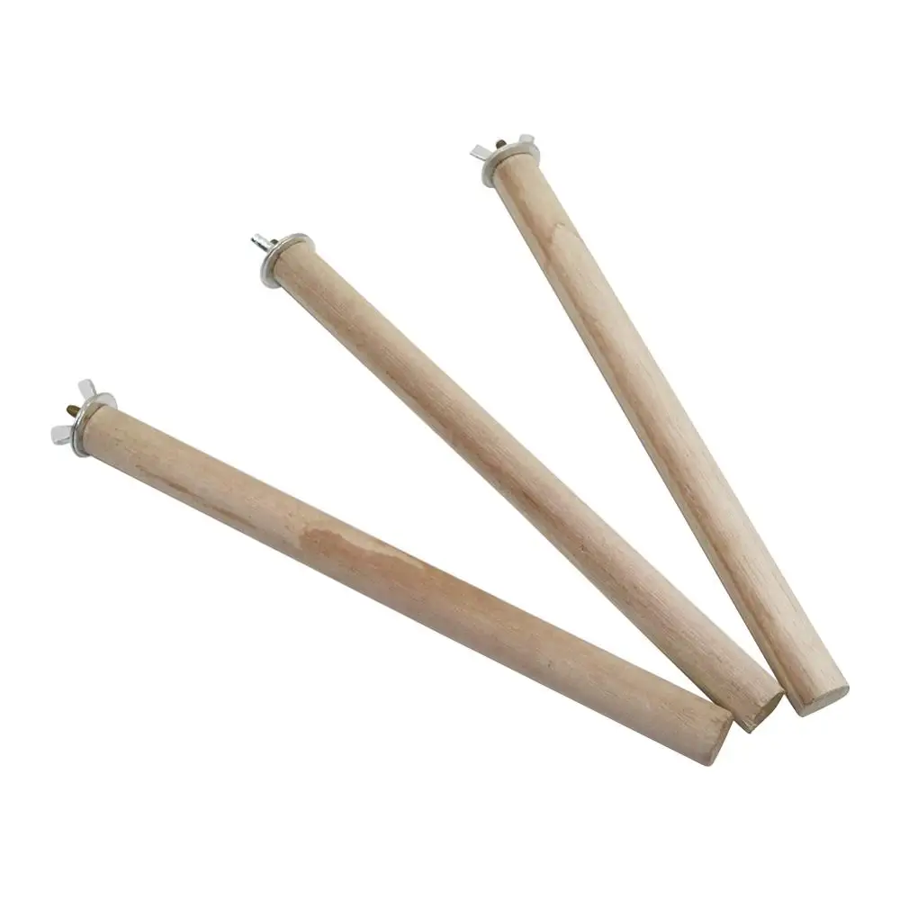 Parrot Pet Raw Wood Hanging Stand Rack Toy Parakeet Branch Perches For Bird Cage Pet Supplies 1 Pcs parrot toy bird toy bird perch stand