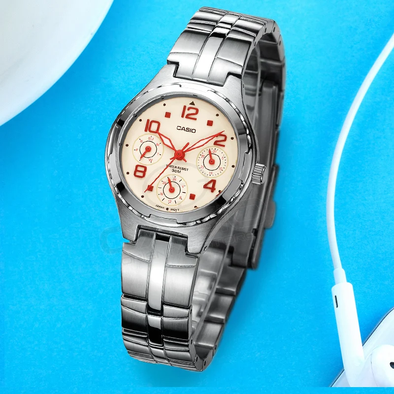 CASIO Часы Световой указатель жизнь водонепроницаемый Мода 2017 г. кварцевые часы Для