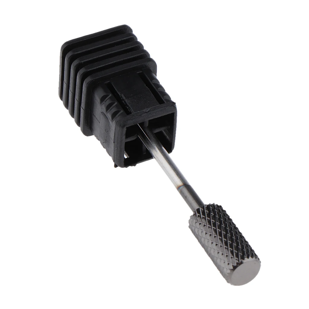 MagiDeal Nail Sanding Drill Bit Tungsten Steel Rotary Griding Head Bit for Electric Manicure Nail Cuticle Polish Gel Clean