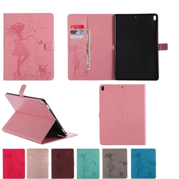 

Painted Smart Cover For iPad Pro 10.5 Magnet PU Leather case Flip Cover For iPad Pro 10.5 inch tablet case Protective shell