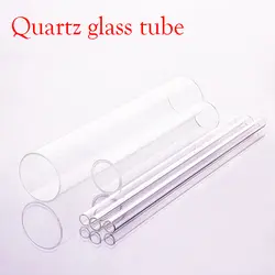 1 шт. кварцевого стекла, трубы, наружный диаметр 28 мм, Толщина 1,5 мм, полная длина 200 мм/250 мм/300 мм, высокая термостойкость стекла трубки