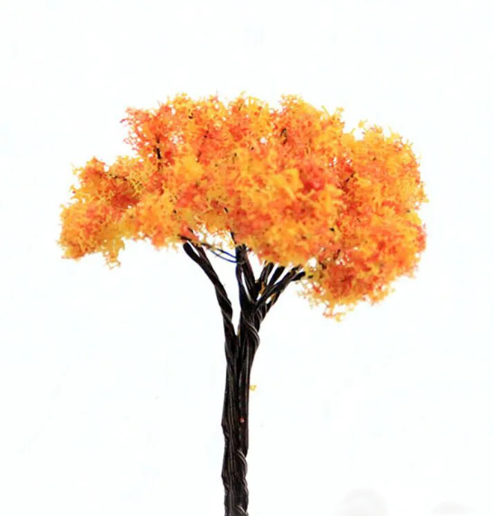 

3Pcs Resin Miniature Tree DIY Craft Accessory Home Garden Decor accessories Plant Simulation Tree Ornament for home decorA301222