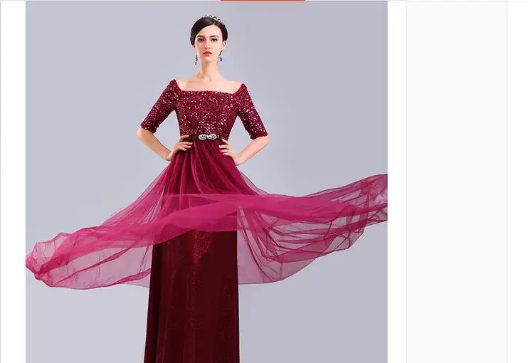 2019 Бесплатная доставка mj6084 vestido de festa вечерние платья