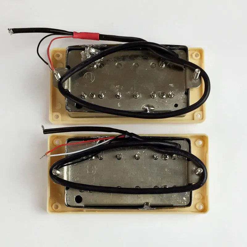 1 комплект звукоснимателя для гитары Humbucker LP хромированный звукосниматель Alnico
