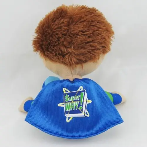 Супер Why Whyatt Wyatt Boy 9 дюймов плюшевый подарок на день рождения|super why plush|birthday presentsuper |