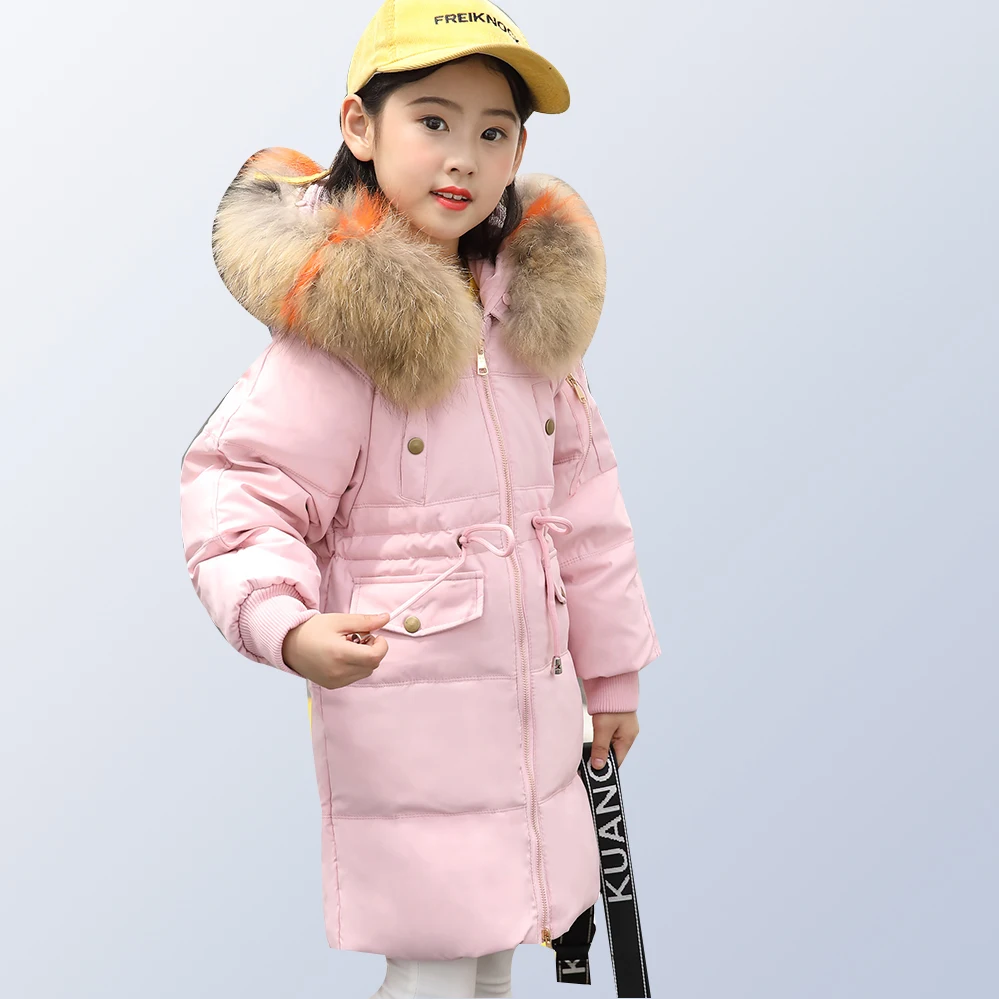 

2018 Children Cold Winter Thick Warm Down Jackets Boys Girls Kids Down Jacket Girls Winter Coats for 6 8 10 12 14 years old