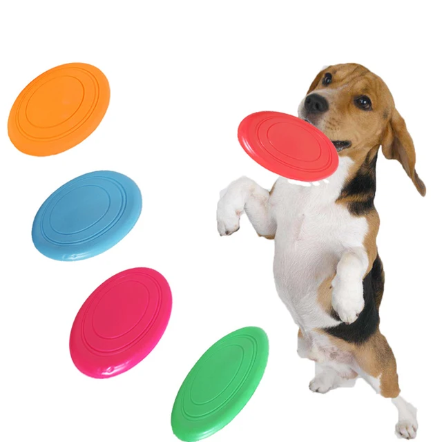 Outdoor Soft Eco friendly Silicone Rubber Dog Frisbee Pet Tooth
