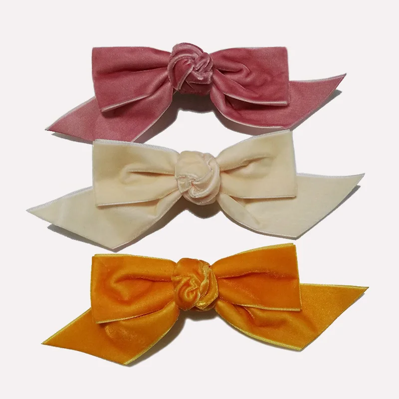 RED /& WHITE TARTAN FABRIC BOW GIRLS HAIR CLIP LADIES HANDMADE 4/" LARGE NAVY