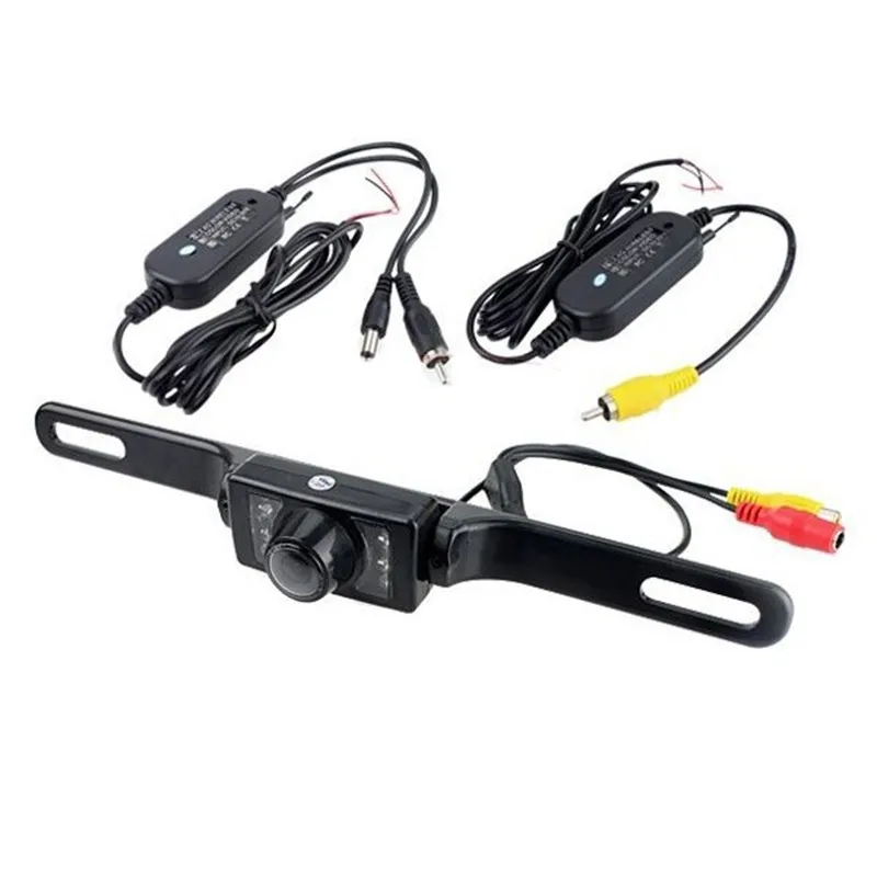 

Universal 2.4G Wireless Car Rear View Camera Reverse Parking Camera Backup camera waterproof night vision